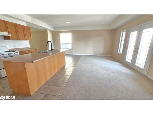 344 Edgehill Drive, Barrie, ON - Indoor Photo Showing Kitchen With Double Sink