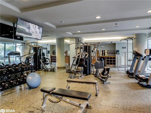 221-58 Marine Parade Drive, Etobicoke, ON - Indoor Photo Showing Gym Room