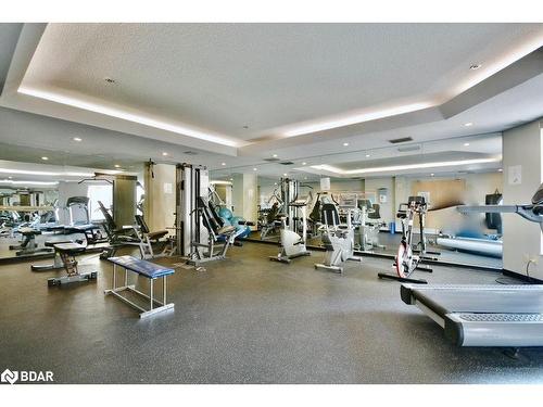 908-140 Dunlop Street E, Barrie, ON - Indoor Photo Showing Gym Room