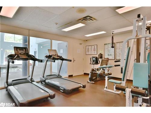 1201-75 Ellen Street, Barrie, ON - Indoor Photo Showing Gym Room