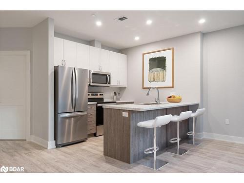 107-18 Campus Trail, Huntsville, ON - Indoor Photo Showing Kitchen With Stainless Steel Kitchen