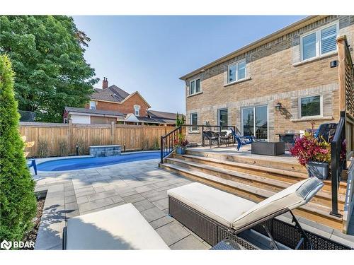 15 Meadowview Drive, Bradford, ON - Outdoor With In Ground Pool With Deck Patio Veranda