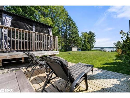 104 Fulsom Crescent, Kawartha Lakes, ON - Outdoor With Deck Patio Veranda