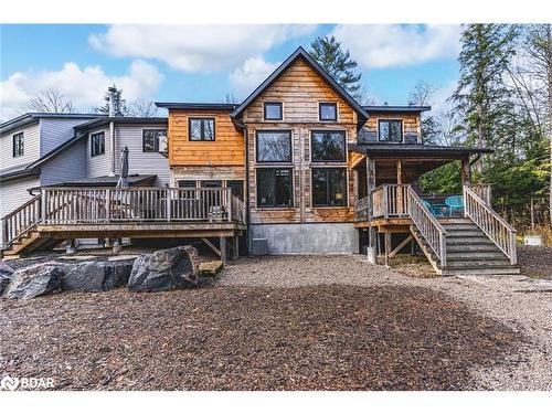 4057 Cambrian Road, Washago, ON - Outdoor With Deck Patio Veranda