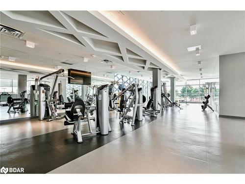 607-4655 Glen Erin Drive, Mississauga, ON - Indoor Photo Showing Gym Room