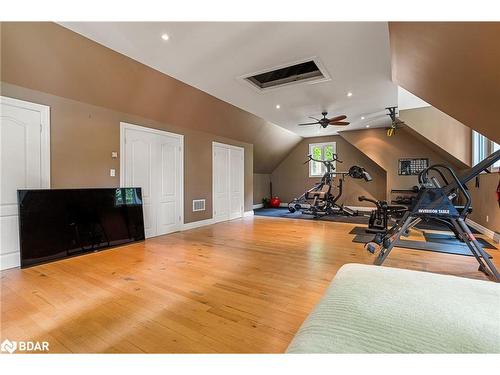 2240 South Orr Lake Road, Elmvale, ON - Indoor Photo Showing Gym Room