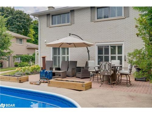 9 Bellevue Crescent, Barrie, ON - Outdoor With In Ground Pool With Deck Patio Veranda With Exterior