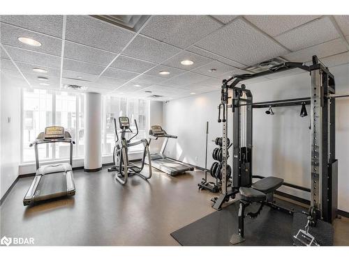 Gph5-111 Worsley Street, Barrie, ON - Indoor Photo Showing Gym Room