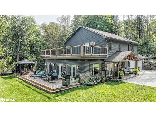 2517 Norton Road, Washago, ON - Outdoor With Deck Patio Veranda