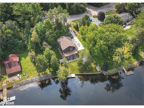 2517 Norton Road, Washago, ON - Outdoor With Body Of Water With View