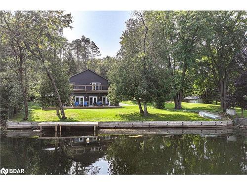 2517 Norton Road, Washago, ON - Outdoor With Body Of Water With Deck Patio Veranda