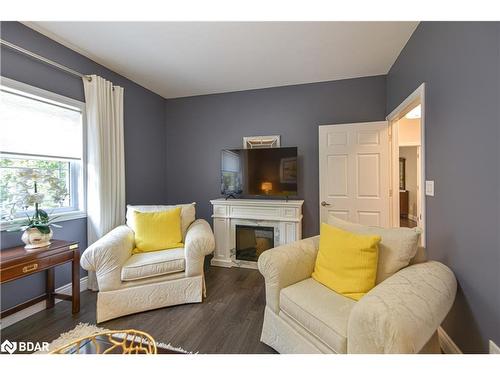 2517 Norton Road, Washago, ON - Indoor Photo Showing Living Room With Fireplace