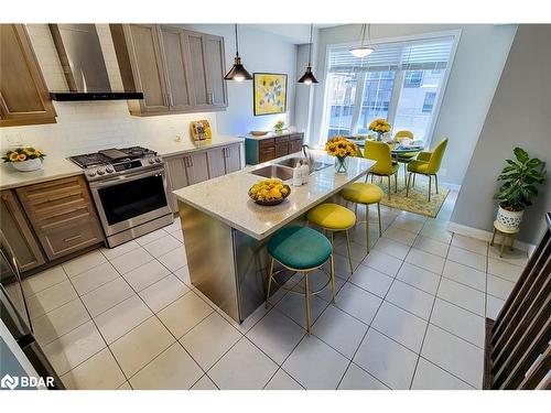 2-445 Ontario Street South Street, Milton, ON - Indoor Photo Showing Kitchen With Double Sink