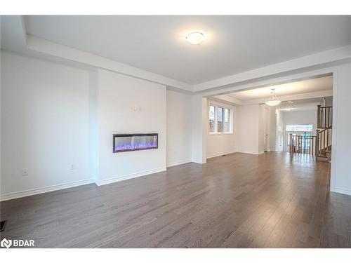 34 Betterridge Trail, Barrie, ON - Indoor Photo Showing Living Room With Fireplace