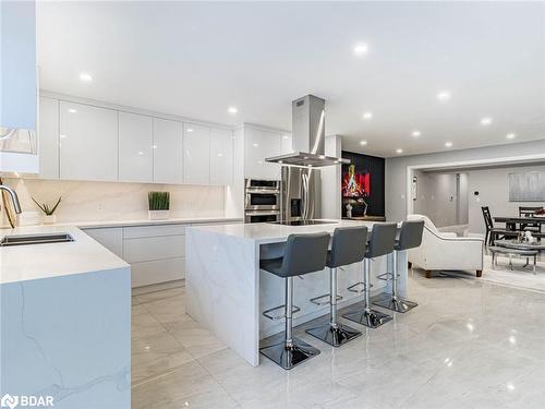 20 Sloan Drive, Milton, ON - Indoor Photo Showing Kitchen With Upgraded Kitchen