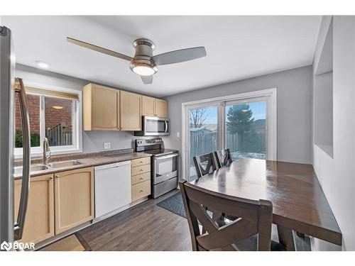 73 Srigley Street, Barrie, ON - Indoor Photo Showing Kitchen With Double Sink