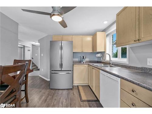 73 Srigley Street, Barrie, ON - Indoor Photo Showing Kitchen With Double Sink