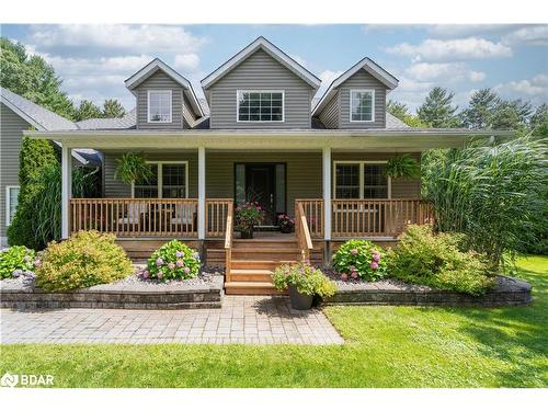 37 Mary Jane Road, Tiny, ON - Outdoor With Deck Patio Veranda With Facade