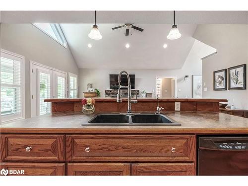 37 Mary Jane Road, Tiny, ON - Indoor Photo Showing Kitchen With Double Sink