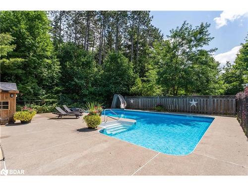 37 Mary Jane Road, Tiny, ON - Outdoor With In Ground Pool With Backyard