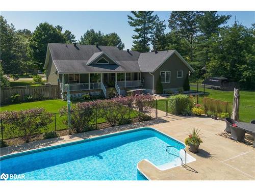 37 Mary Jane Road, Tiny, ON - Outdoor With In Ground Pool With Deck Patio Veranda