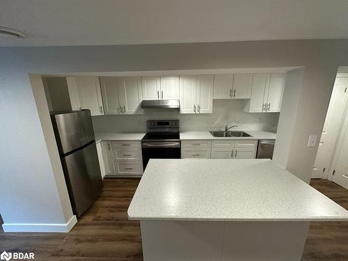 68 (Lower Level) Cook Street, Barrie, ON - Indoor Photo Showing Kitchen With Double Sink