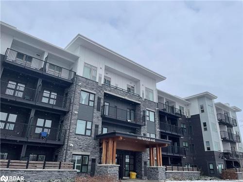 310-110 Fergus Avenue, Kitchener, ON - Outdoor With Balcony With Facade