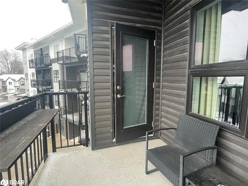 310-110 Fergus Avenue, Kitchener, ON - Outdoor With Balcony With Exterior