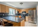 29 Melville Court, Oro-Medonte, ON  - Indoor Photo Showing Kitchen With Double Sink 