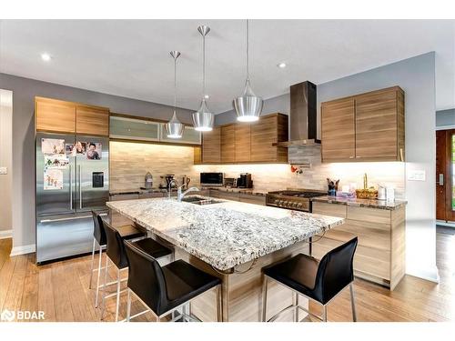 88 Cook Street, Barrie, ON - Indoor Photo Showing Kitchen With Stainless Steel Kitchen With Upgraded Kitchen