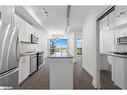 502-681 Yonge Street, Barrie, ON  - Indoor Photo Showing Kitchen With Stainless Steel Kitchen With Upgraded Kitchen 