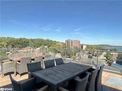 506-185 Dunlop Street E, Barrie, ON - Outdoor With Deck Patio Veranda With View