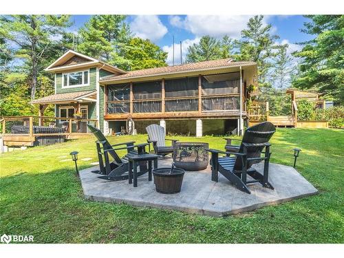 1023 Sophers Landing Road, Kilworthy, ON - Outdoor With Deck Patio Veranda