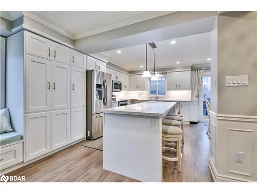 22 Emms Drive, Barrie, ON - Indoor Photo Showing Kitchen With Upgraded Kitchen