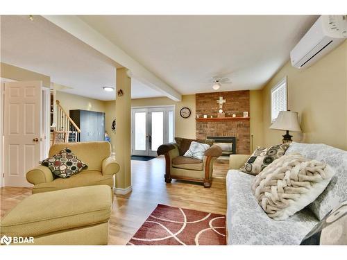 9 Mariposa Drive, Orillia, ON - Indoor Photo Showing Living Room With Fireplace