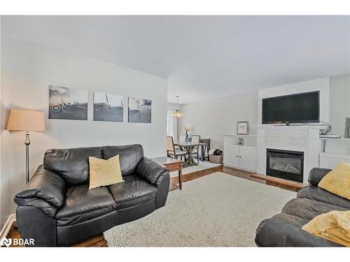 219 Steel Street, Barrie, ON - Indoor Photo Showing Living Room With Fireplace