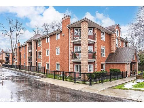 303-131 Clapperton Street, Barrie, ON - Outdoor With Balcony With Facade