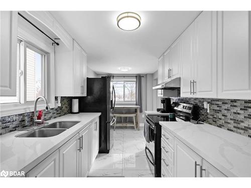 50 Maitland Drive, Barrie, ON - Indoor Photo Showing Kitchen With Double Sink