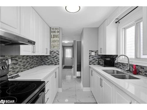 50 Maitland Drive, Barrie, ON - Indoor Photo Showing Kitchen With Double Sink With Upgraded Kitchen