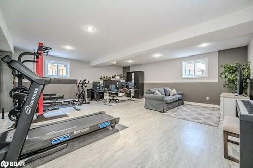 51 Copper Leaf Street, Kitchener, ON - Indoor Photo Showing Gym Room