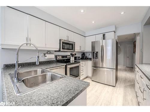 56 Draper Crescent, Barrie, ON - Indoor Photo Showing Kitchen With Stainless Steel Kitchen With Double Sink