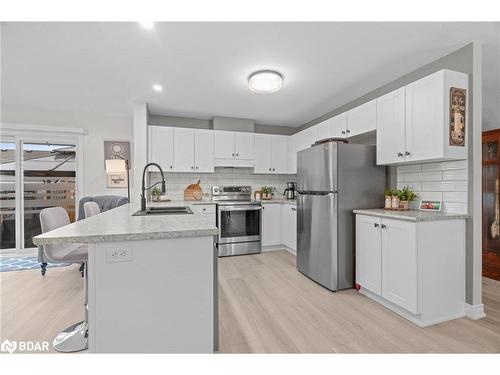 8 Sinclair Crescent, Ramara, ON - Indoor Photo Showing Kitchen With Double Sink