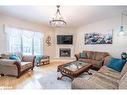 128 Wildwood Trail, Barrie, ON  - Indoor Photo Showing Living Room With Fireplace 