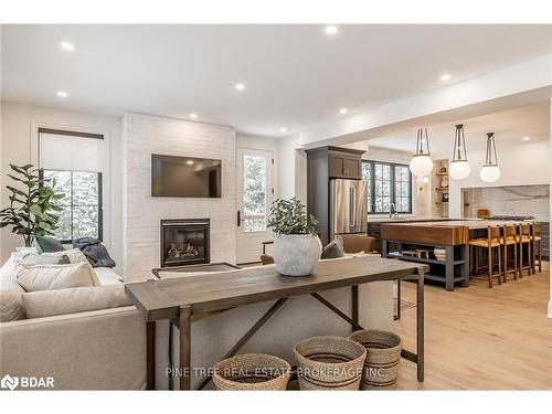 271 Codrington Street Street, Barrie, ON - Indoor Photo Showing Living Room With Fireplace