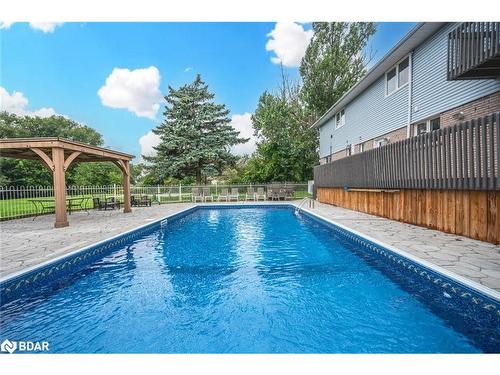 1923 10Th Line, Innisfil, ON - Outdoor With In Ground Pool With Deck Patio Veranda With Backyard