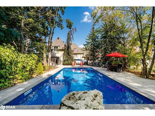 60 High Street, Barrie, ON - Outdoor With In Ground Pool With Backyard