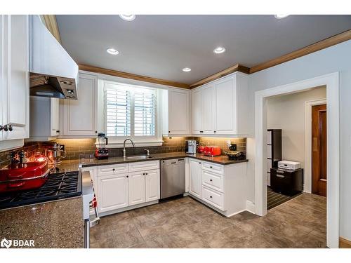 60 High Street, Barrie, ON - Indoor Photo Showing Kitchen With Double Sink