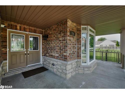 74 Megan Crescent, Barrie, ON - Outdoor With Deck Patio Veranda With Exterior