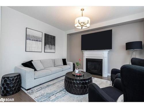 74 Megan Crescent, Barrie, ON - Indoor Photo Showing Living Room With Fireplace