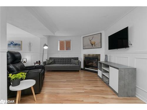 30 Frontier Avenue, Orillia, ON - Indoor Photo Showing Living Room With Fireplace